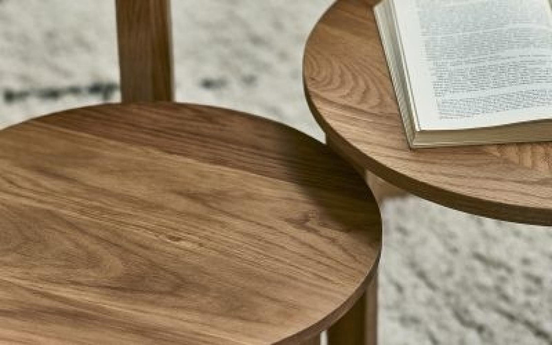 Nidri Oak Nest of 3 Tables