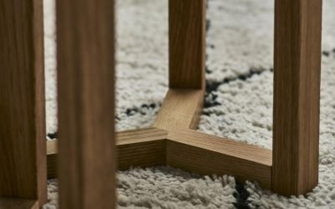 Nidri Oak Nest of 3 Tables