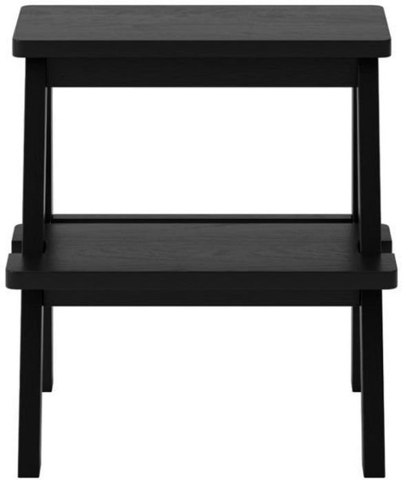 Addie Black Pine Stool