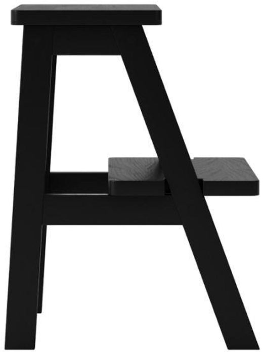 Addie Black Pine Stool