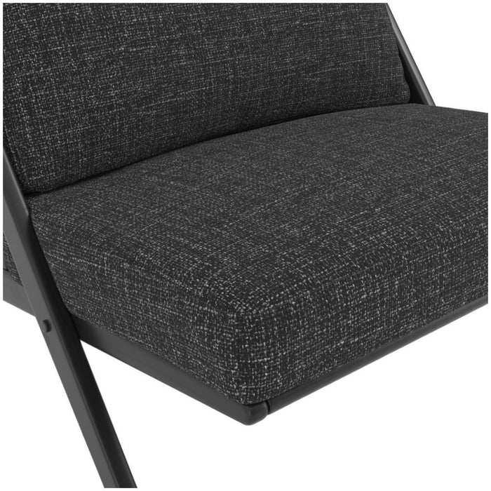 Aspen Black Tweed Chair