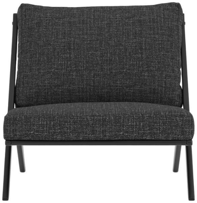 Aspen Black Tweed Chair