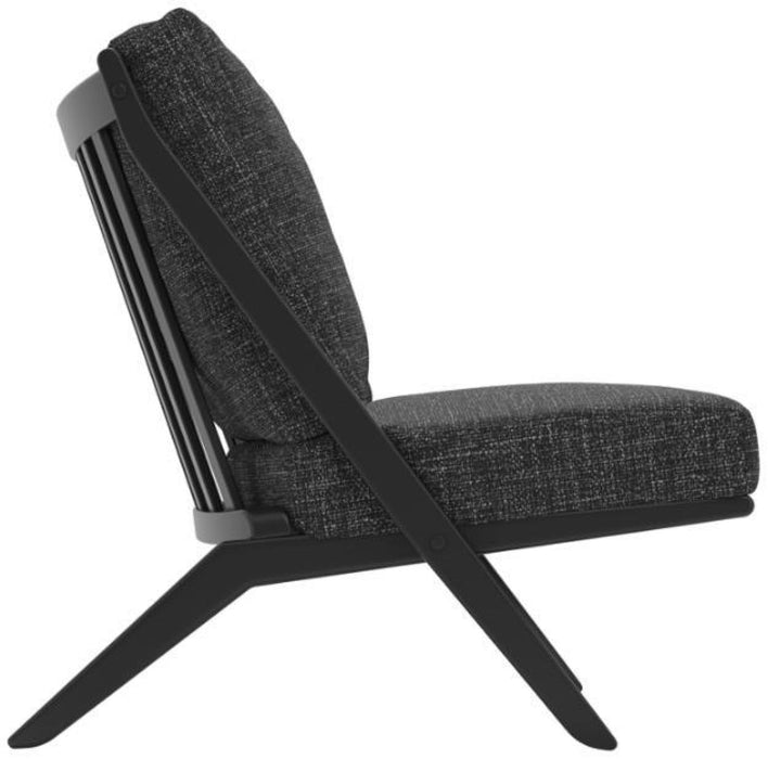 Aspen Black Tweed Chair