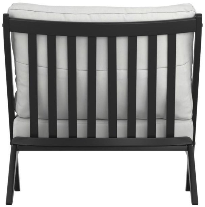 Aspen White and Black House Weave Chair