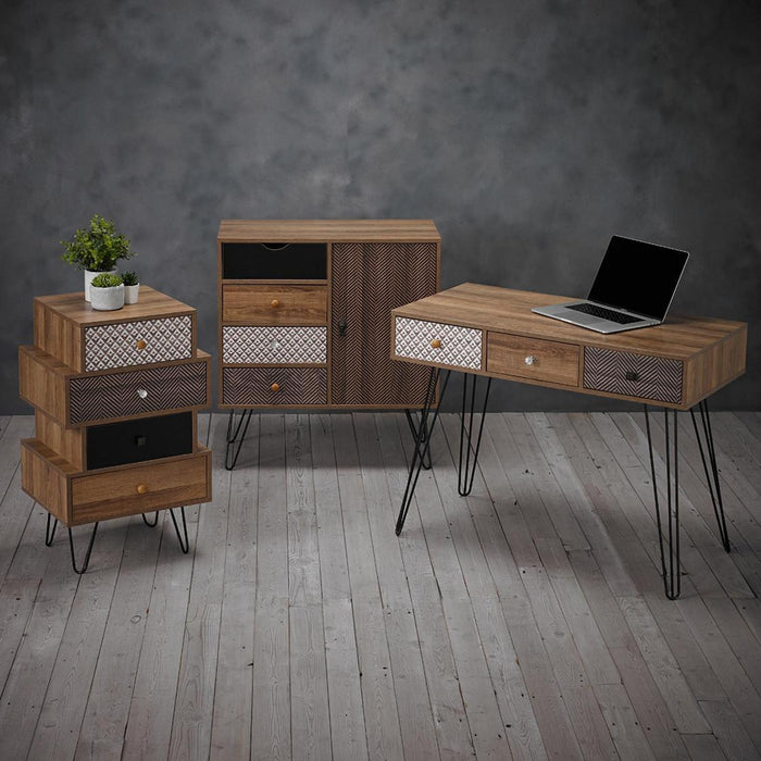 Casablanca Printed Sideboard with Hairpin Legs