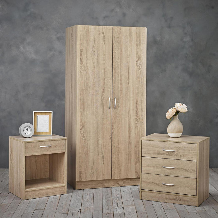 Delta Oak Bedroom Set