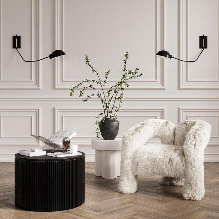 Eden Black Ash Veneer Coffee Table