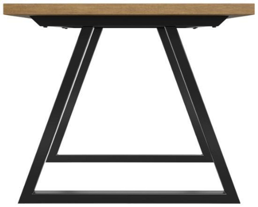 Hyde Whiskey and Black Dining Table