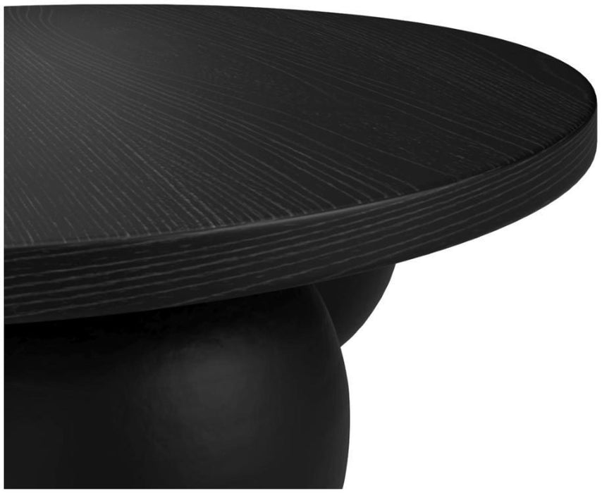 Kenji Matte Black Concrete Coffee Table