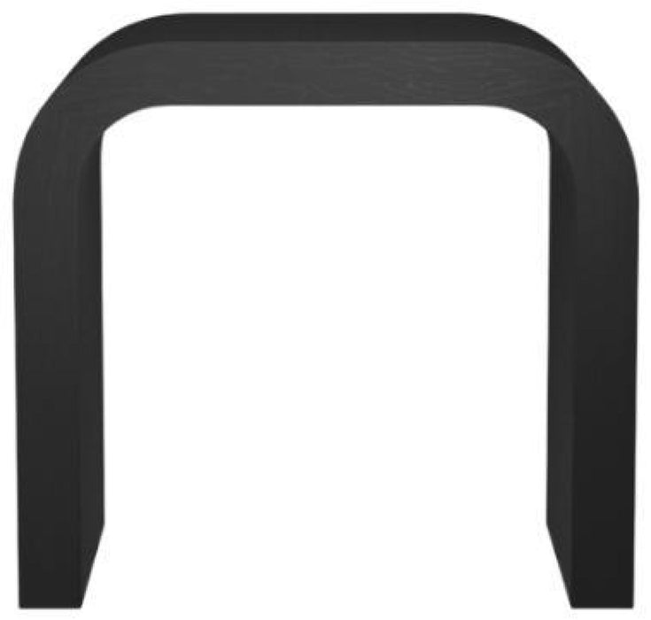 Lake Black Ash Veneer Side Table