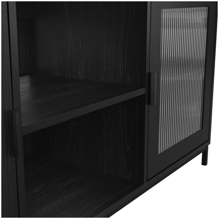 Maddox Matte Black Media Unit