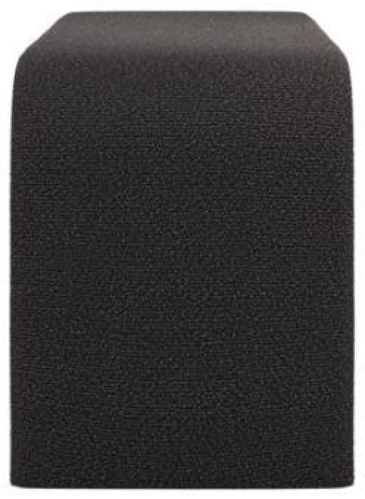 Ren Black Boucle Fabric Bench