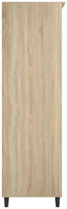 Stockholm Chevron Sonoma Oak 2 Door Wardrobe