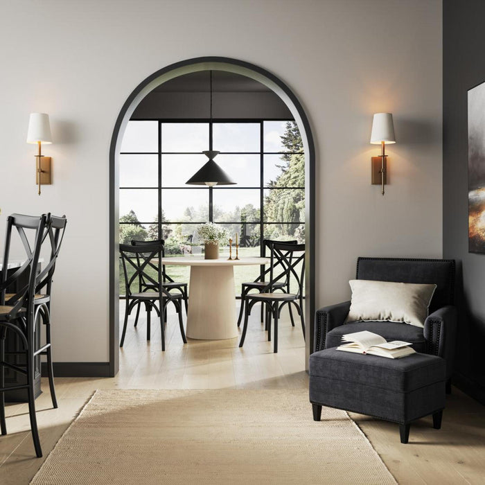 Theodore Blonde Ash Veneer Dining Table