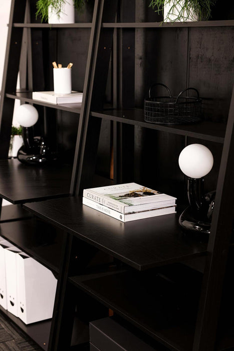 Tiva Ladder Black Desk
