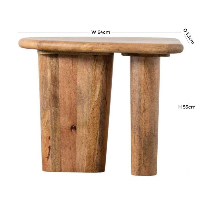 Hoffman Mango Wood Side Table