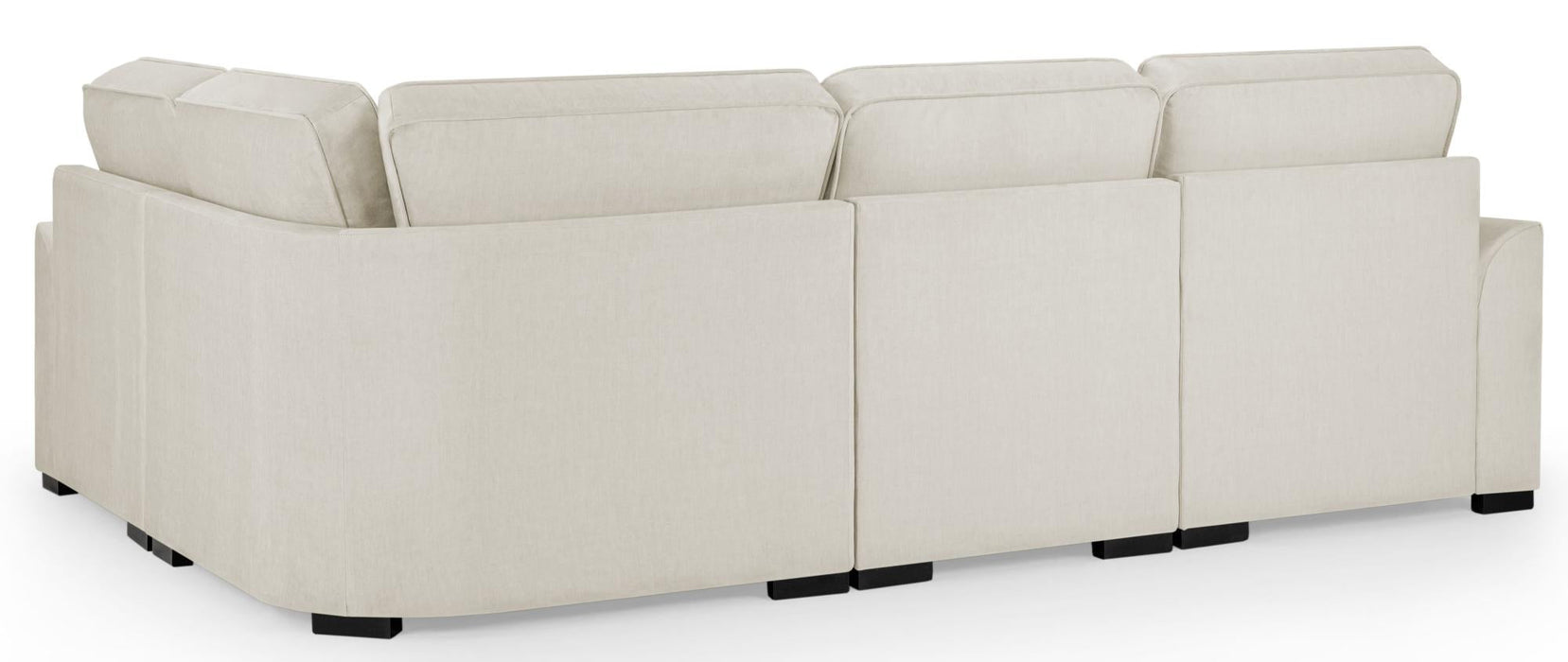 Funk Beige Fabric Universal Corner Sofa