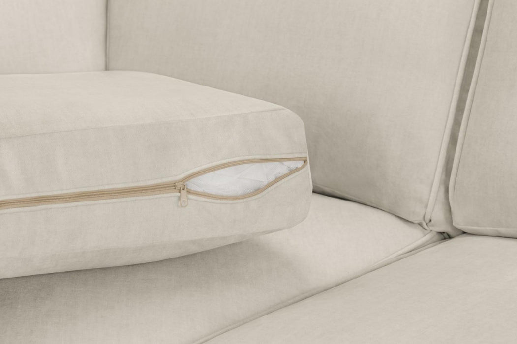 Funk Beige Fabric Universal Corner Sofa