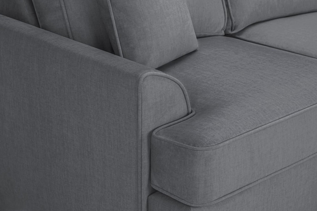Funk Grey Fabric Universal Corner Sofa