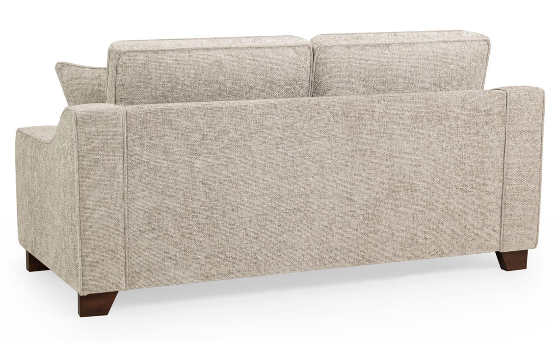 Nebraska Beige Fabric 3 Seater Sofa