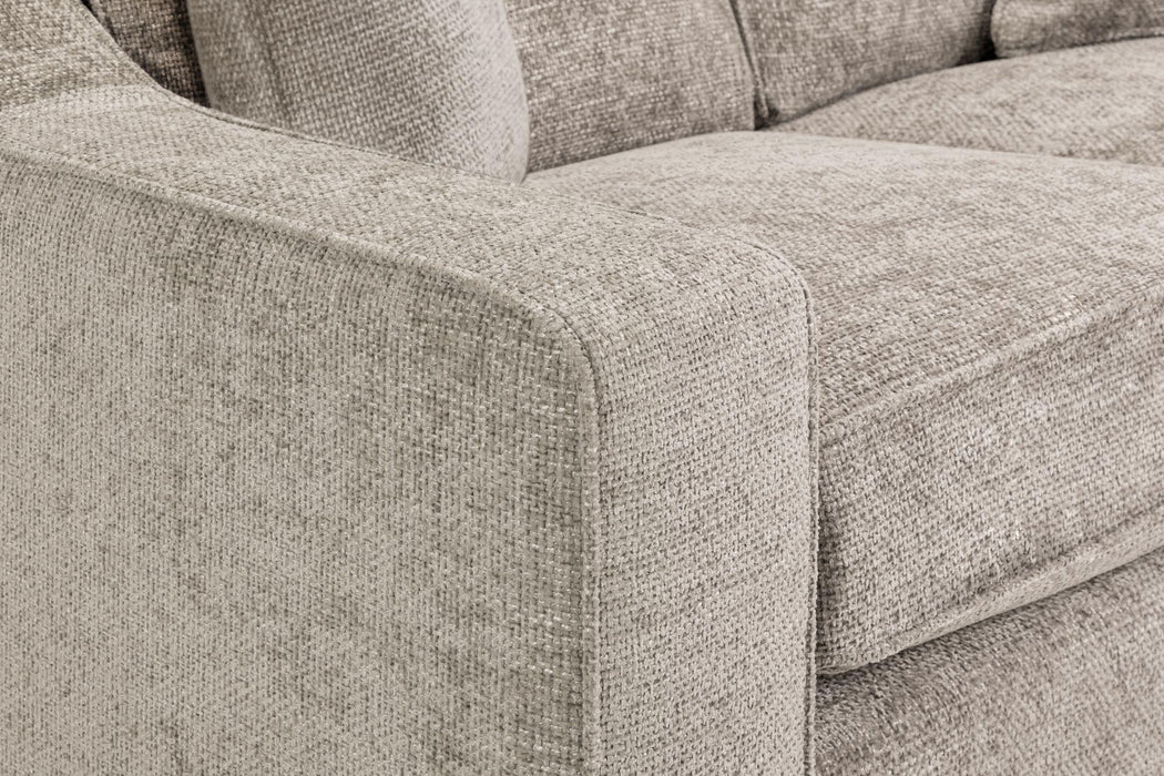 Nebraska Beige Fabric Large Corner Sofa Suite