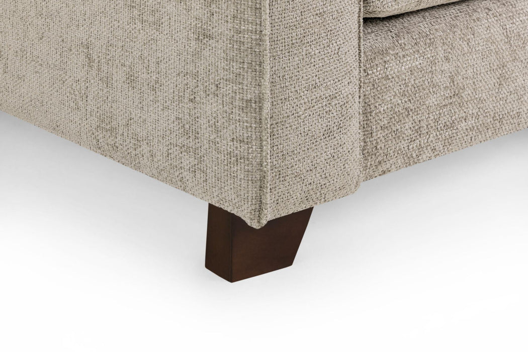 Nebraska Beige Fabric Large Corner Sofa Suite