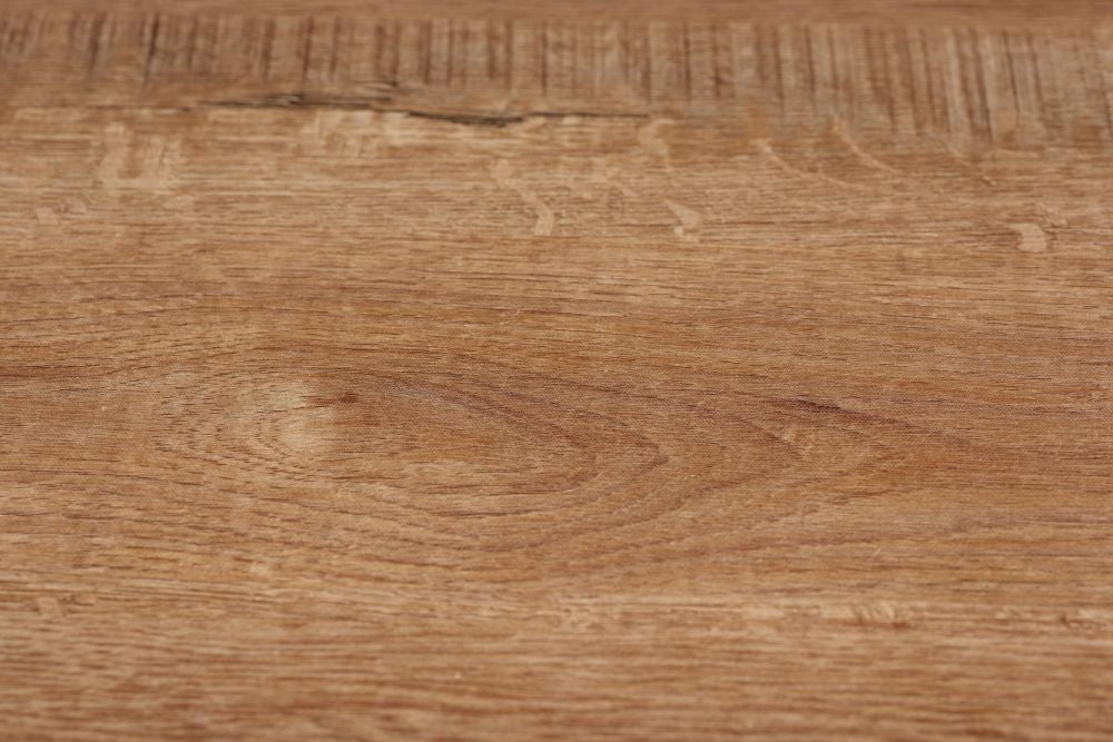 Stockwell Rustic Oak Effect 3 Door Wardrobe - 2 Drawers
