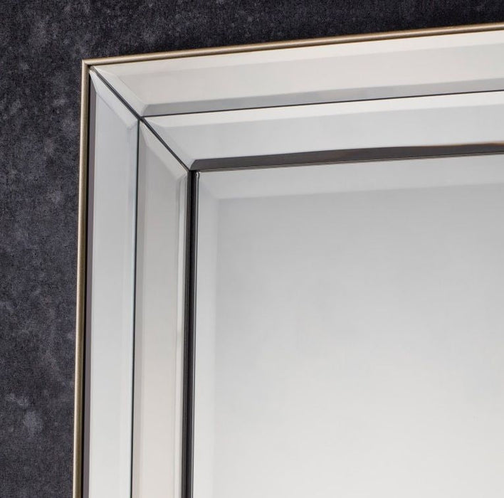 Roswell Wall Rectangular Mirror - 80cm x 100cm