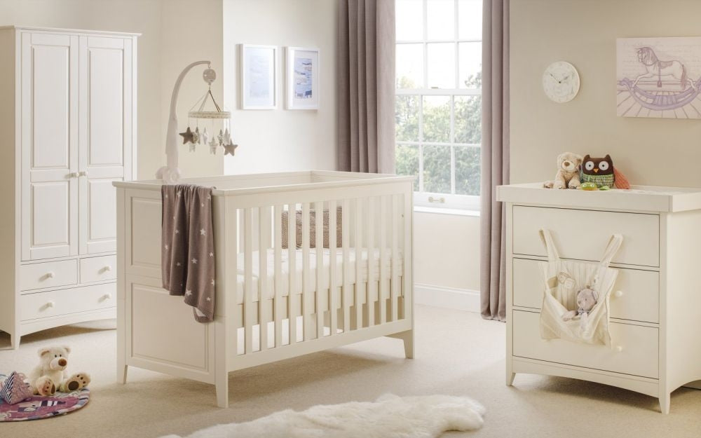 Cameo Stone White Pine 3 Drawer Changing Station