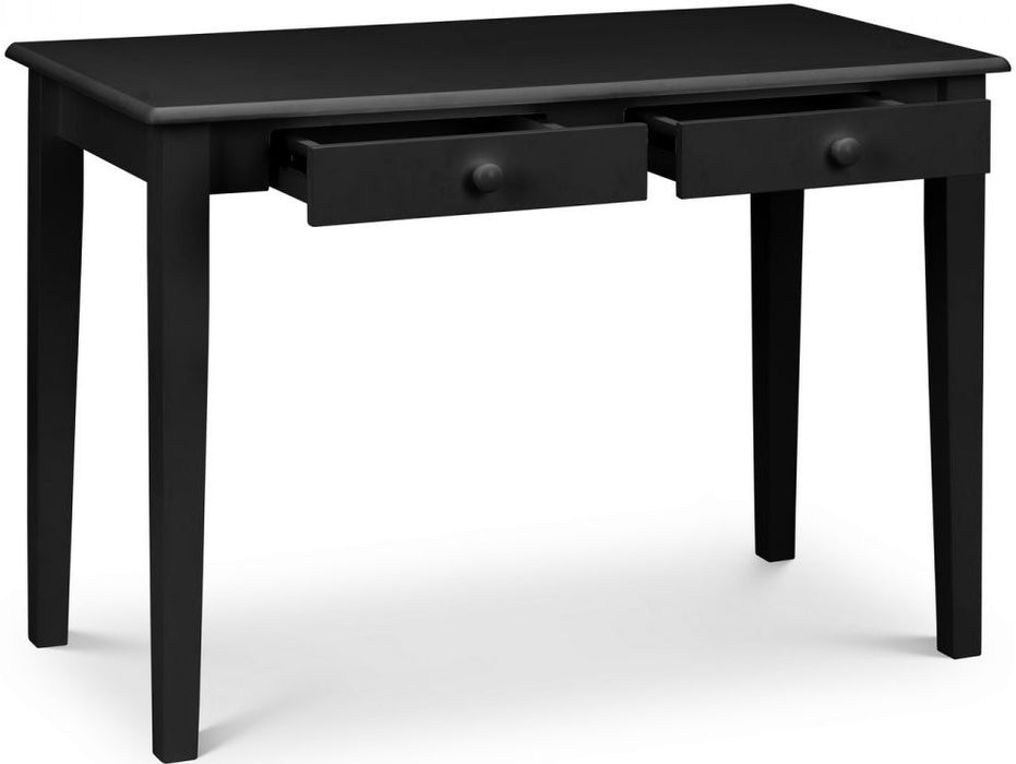 Carrington Black 2 Drawer Desk