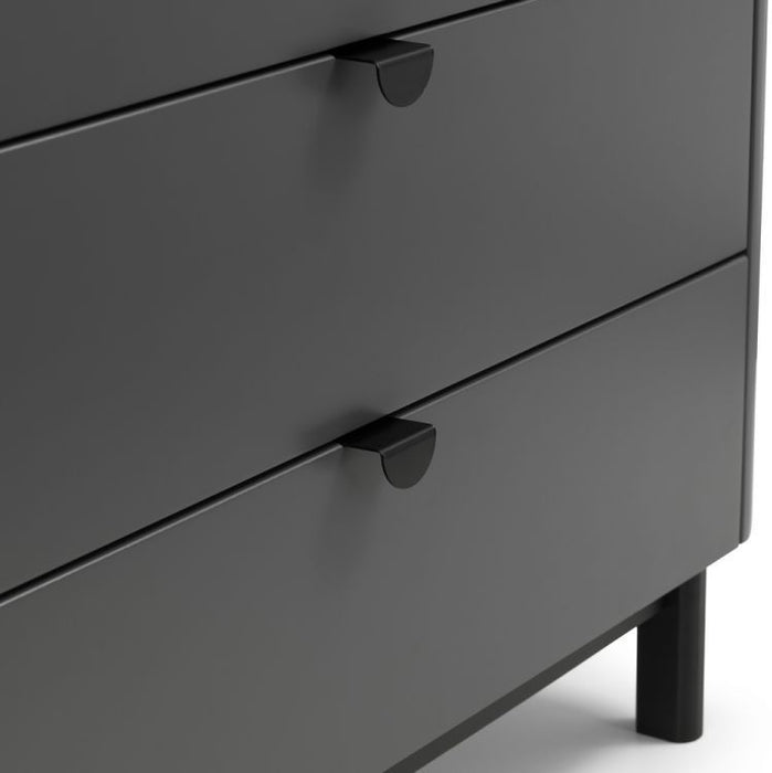 Chloe Storm Grey 4 Drawer Chest