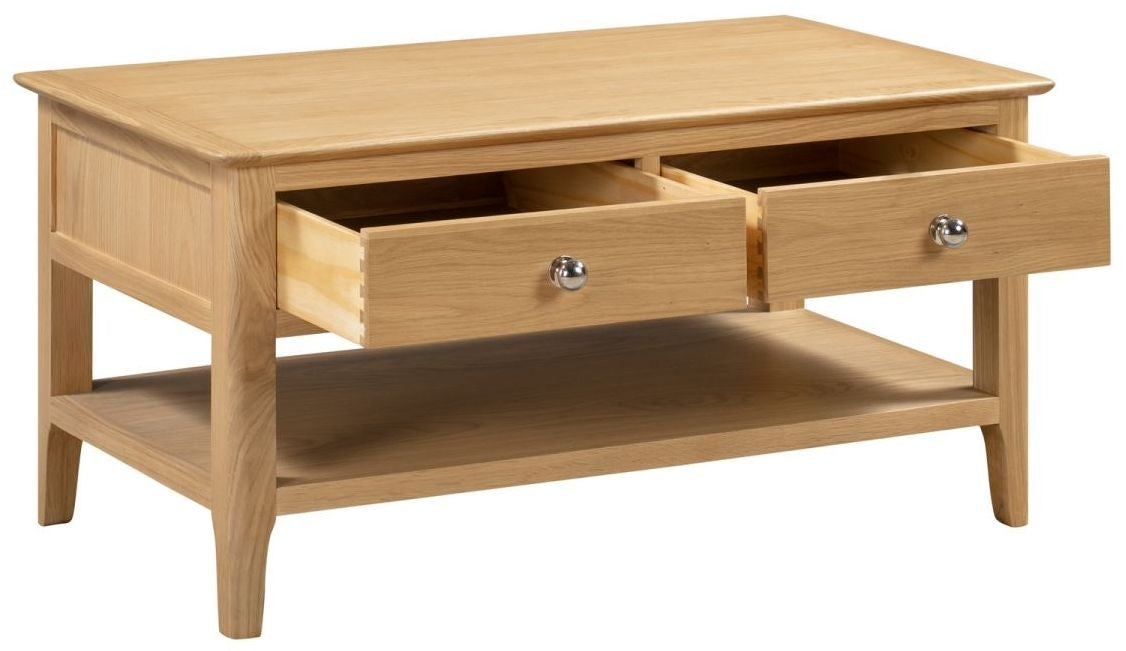 Cotswold Natural Satin Lacquer Coffee Table