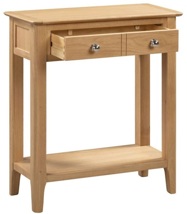 Cotswold Natural Satin Lacquer Console Table