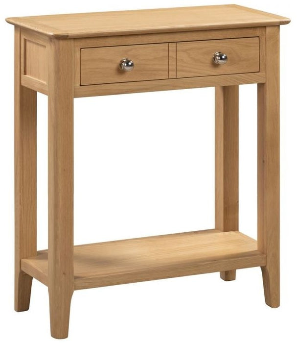 Cotswold Natural Satin Lacquer Console Table