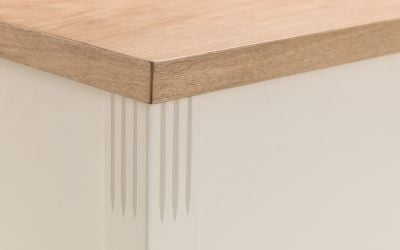 Davenport Ivory Lacquered Storage Bench