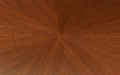 Huxley Walnut Round Dining Table - 4 Seater