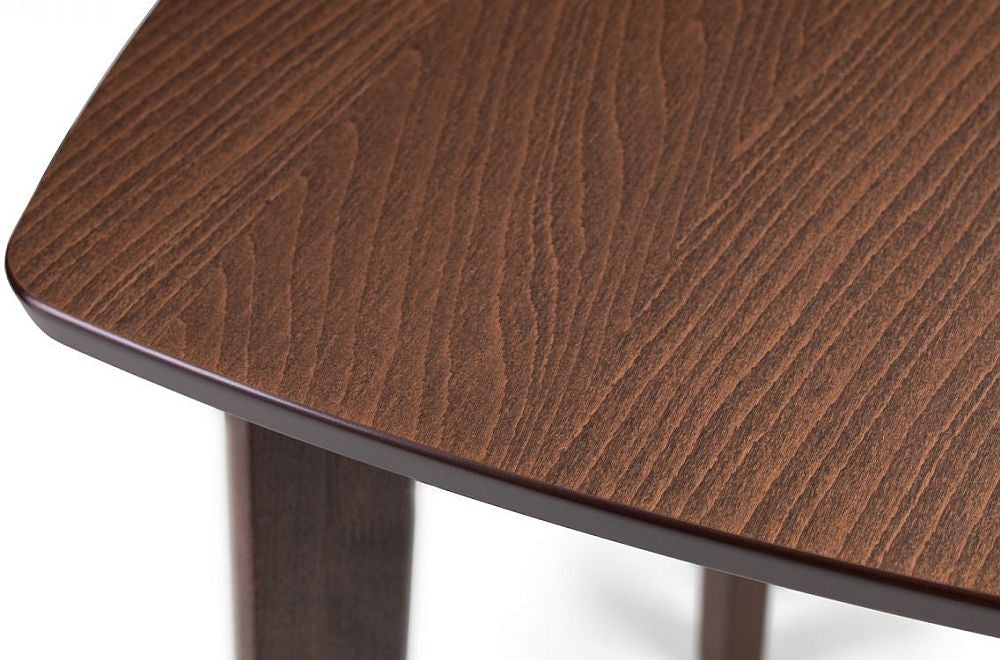 Lennox Walnut Square Dining Table - 2 Seater