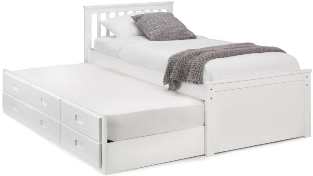 Maisie White Pine Captains Bed
