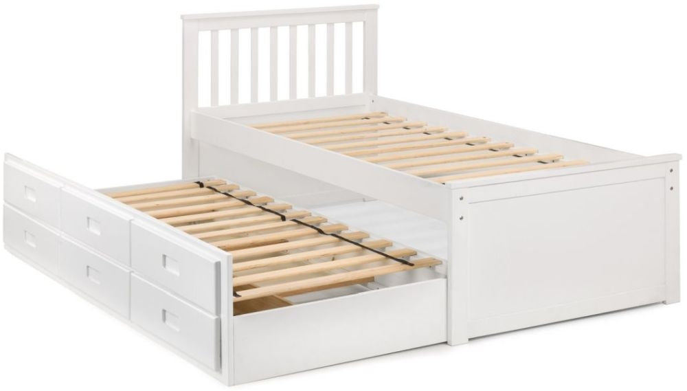 Maisie White Pine Captains Bed