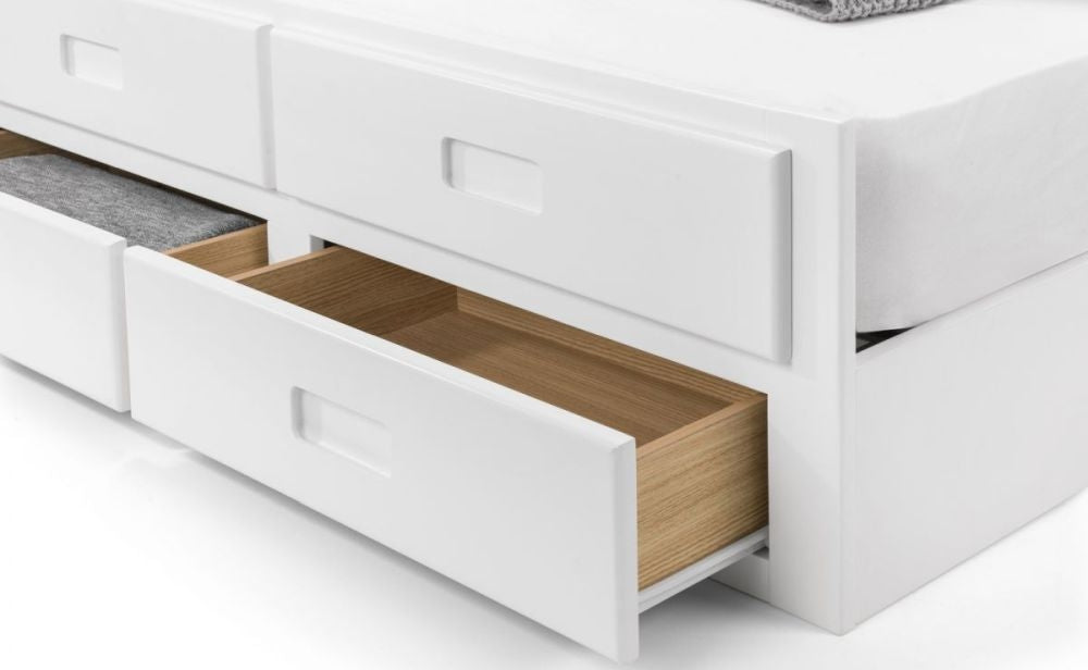 Maisie White Pine Captains Bed