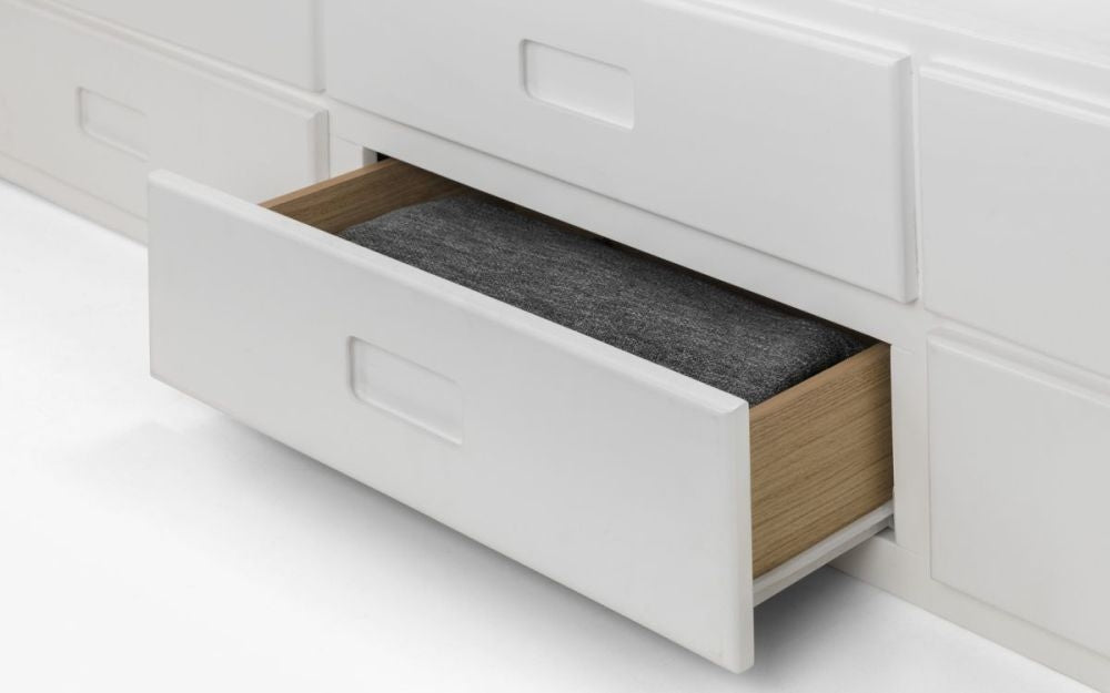 Maisie White Pine Captains Bed
