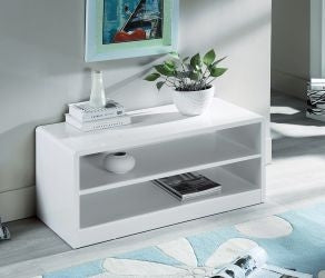 Manhattan White High Gloss TV Unit upto 49inch