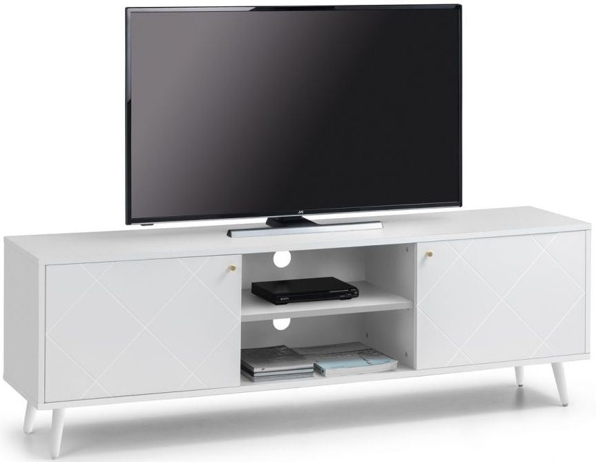 Moritz White TV Cabinet Upto 69inch