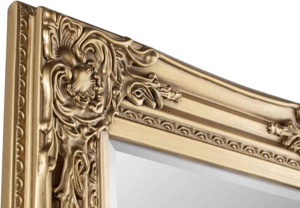 Palais Gold Rectangular Leaner Mirror - 40cm x 130cm