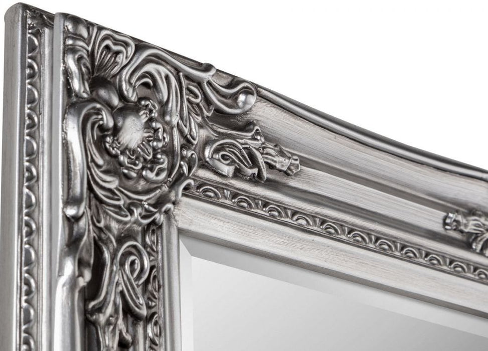 Palais Pewter Rectangular Leaner Mirror - 40cm x 130cm