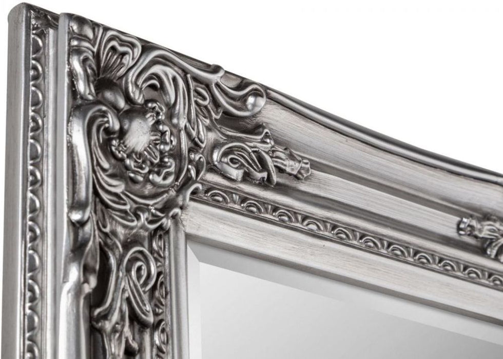 Palais Pewter Rectangular Leaner Mirror - 70cm x 170cm