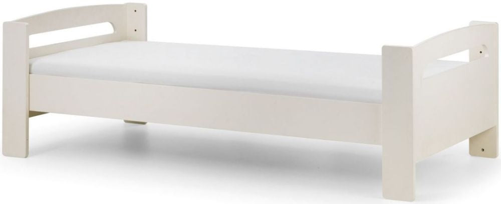 Pluto Stone White Midsleeper Bed