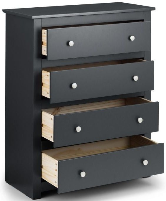 Radley Anthracite 4 Drawer Chest
