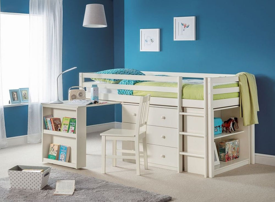Roxy Stone White Lacquer Pine Sleepstation Bed