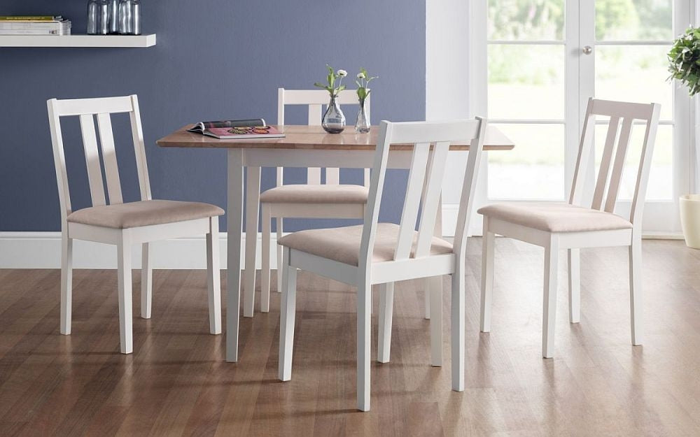 Rufford Low Sheen Lacquer 2 Seater Extending Dining Table